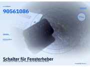 Schalter für Fensterheber OPEL Zafira A (T98) 90561086