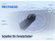 Schalter für Fensterheber MITSUBISHI Colt V (CJ, CP) MR194830