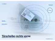 Türscheibe rechts vorne NISSAN Micra V (K14)