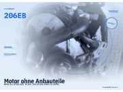 Motor ohne Anbauteile BMW 3er (E30) 20 6E B 206EB