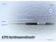Heckklappendämpfer PEUGEOT 206 Schrägheck (2A/C)