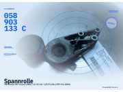 Spannrolle VW Passat B5 Variant (3B5) 058903133C
