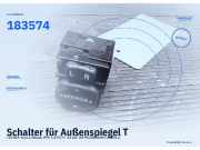 Schalter für Außenspiegel TOYOTA Yaris Liftback (P9) 183574