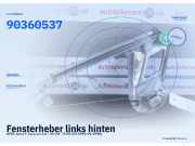 Fensterheber links hinten OPEL Astra F Caravan 90360537