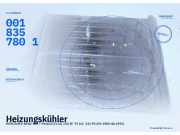 Heizungskühler MERCEDES-BENZ 124 T-Modell (S124) 0018357801