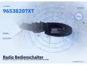 Radio Bedienschalter PEUGEOT 307 Break 96538207XT