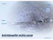 Antriebswelle rechts vorne OPEL Astra G Caravan (T98)