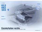 Fensterheber rechts FORD Escort IV (GAF, ABFT, AFF) 0130821039
