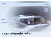 Hauptscheinwerfer rechts VW Golf VII (5G)