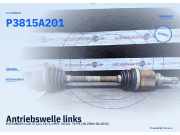 Antriebswelle links MITSUBISHI Colt VI (Z2, Z3) P3815A201