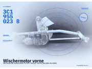 Wischermotor vorne VW Passat B6 Variant (3C5) 3C1955023B