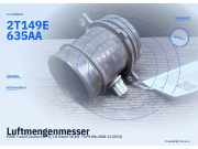 Luftmengenmesser FORD Transit Connect (P*2) 2T149E635AA