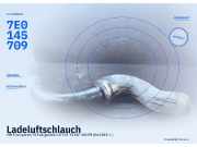 Ladeluftschlauch VW Transporter T6 Fahrgestell 7E0145762C 7E0145709