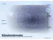 Klimakondensator CITROEN Evasion Van (22, U6)