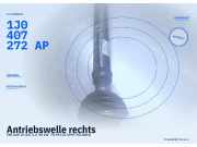 Antriebswelle rechts VW Golf IV (1J) 1J0407272AP
