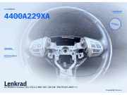 Lenkrad CITROEN C-Crosser (VU, VV) 4400A229XA