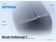 Blende Stoßstange VW Transporter T3 Bus (2) 5870564