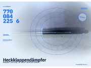 Heckklappendämpfer RENAULT Clio II (B) 7700842256