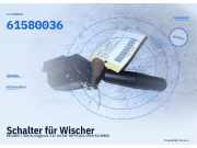 Schalter für Wischer PEUGEOT 306 Schrägheck 61580036