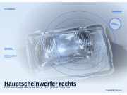 Hauptscheinwerfer rechts FORD Sierra (GBG, GBG 4)