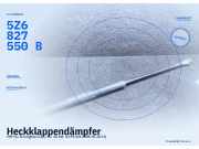 Heckklappendämpfer VW Fox Schrägheck (5Z) 5Z6827550B