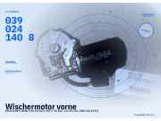 Wischermotor vorne MERCEDES-BENZ 190 (W201) 0390241408