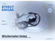 Wischermotor hinten FORD Transit Bus (T) 87VB17K441AA