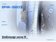 Stoßstange vorne MAZDA 3 (BK) BP4K-50031