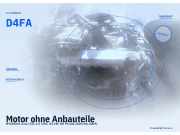 Motor ohne Anbauteile HYUNDAI Getz (TB) D4FA