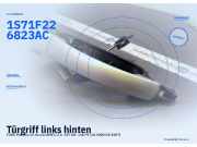 Türgriff links hinten FORD Mondeo III Kombi (BWY) 1S71F226823AC