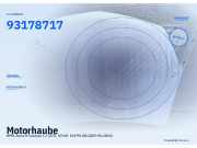 Motorhaube OPEL Astra H Caravan 93178717