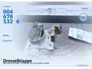 Drosselklappe FIAT Punto Van (188) 0077363298 0046781326