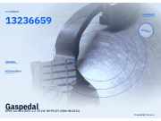 Gaspedal OPEL Corsa D (S07) 13236659