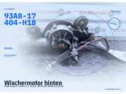 Wischermotor hinten FORD Escort V (GAL) 93AB17404H1B 93AB-17404-H1B