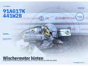 Wischermotor hinten FORD Escort VII Kombi (GAL, ANL) 91AG17K441W2B