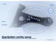 Querlenker rechts vorne MERCEDES-BENZ A-Klasse (W168)