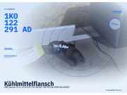Kühlmittelflansch VW Touran (1T1, 1T2) 1K0122291AD