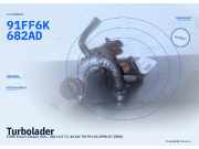 Turbolader FORD Escort Classic (AAL, ABL) 91FF6K682AD