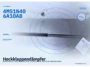Heckklappendämpfer FORD Focus II Turnier (DA, DS, FFS) 4M51N406A10AB