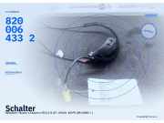 Schalter RENAULT Master II Kasten (FD) 8200064332