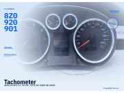 Tachometer AUDI A2 (8Z) 8Z0920901
