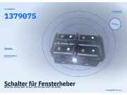 Schalter für Fensterheber BMW 5er (E34) 1379075