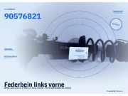 Federbein links vorne OPEL Astra G CC (T98) 90576821