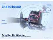 Schalter für Wischer RENAULT Megane I (BA) 7700428227 34440101AD