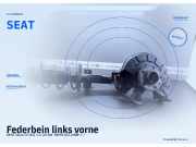 Federbein links vorne SEAT Ibiza IV (6J) SEAT