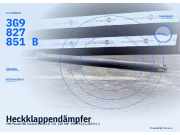 Heckklappendämpfer VW Passat B8 Variant (3G) 3G9827851B