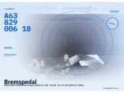 Bremspedal MERCEDES-BENZ Vito Kasten (638) A6382900618