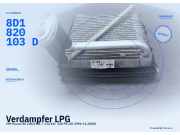 Verdampfer LPG VW Passat (3B2, B5) 8D1820103D