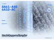 Heckklappendämpfer FORD Fiesta VI (JA8) 8A61-A406A10-AC