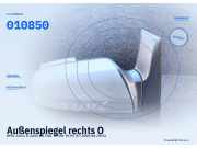 Außenspiegel rechts OPEL Zafira B (A05) 13252958 010850